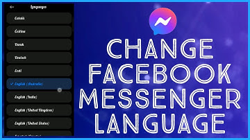 How to Change Facebook Messenger Language 2023?