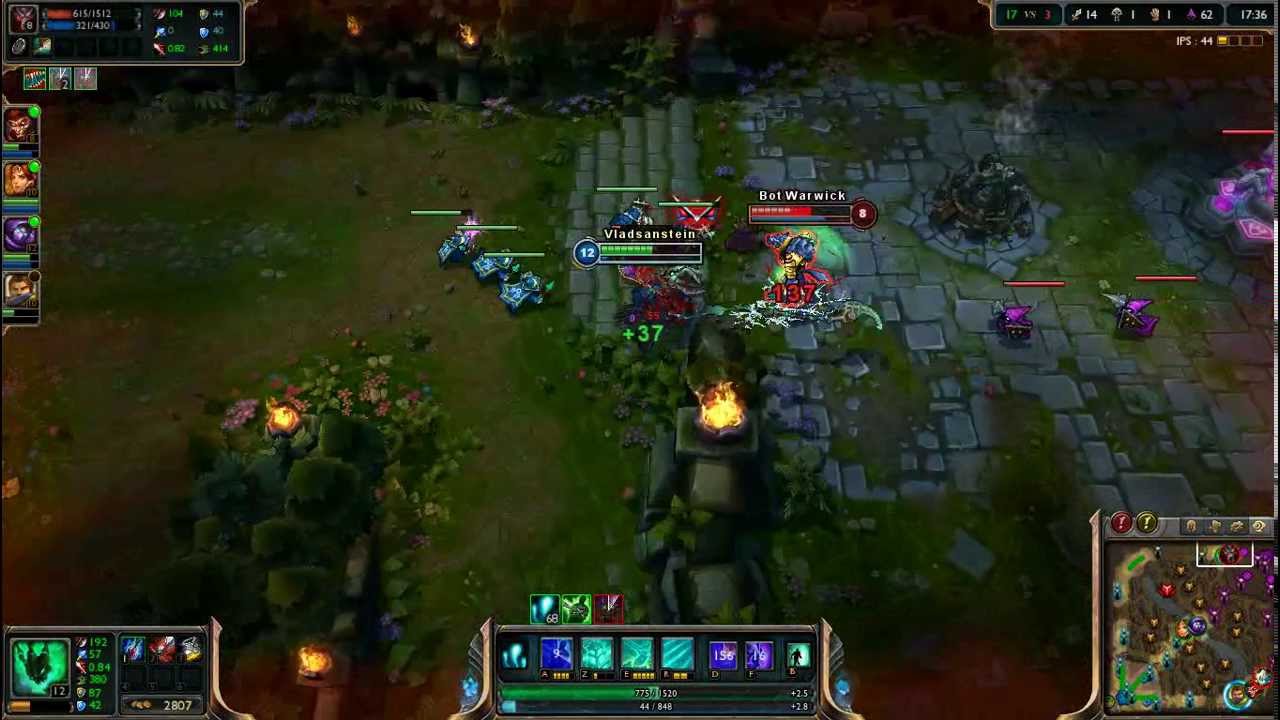 LOL Thresh AD gameplay en perso ^^ - YouTube