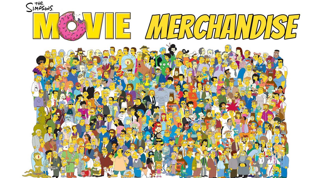 Товары по мотивам фильма «Симпсоны» (части 1–4)