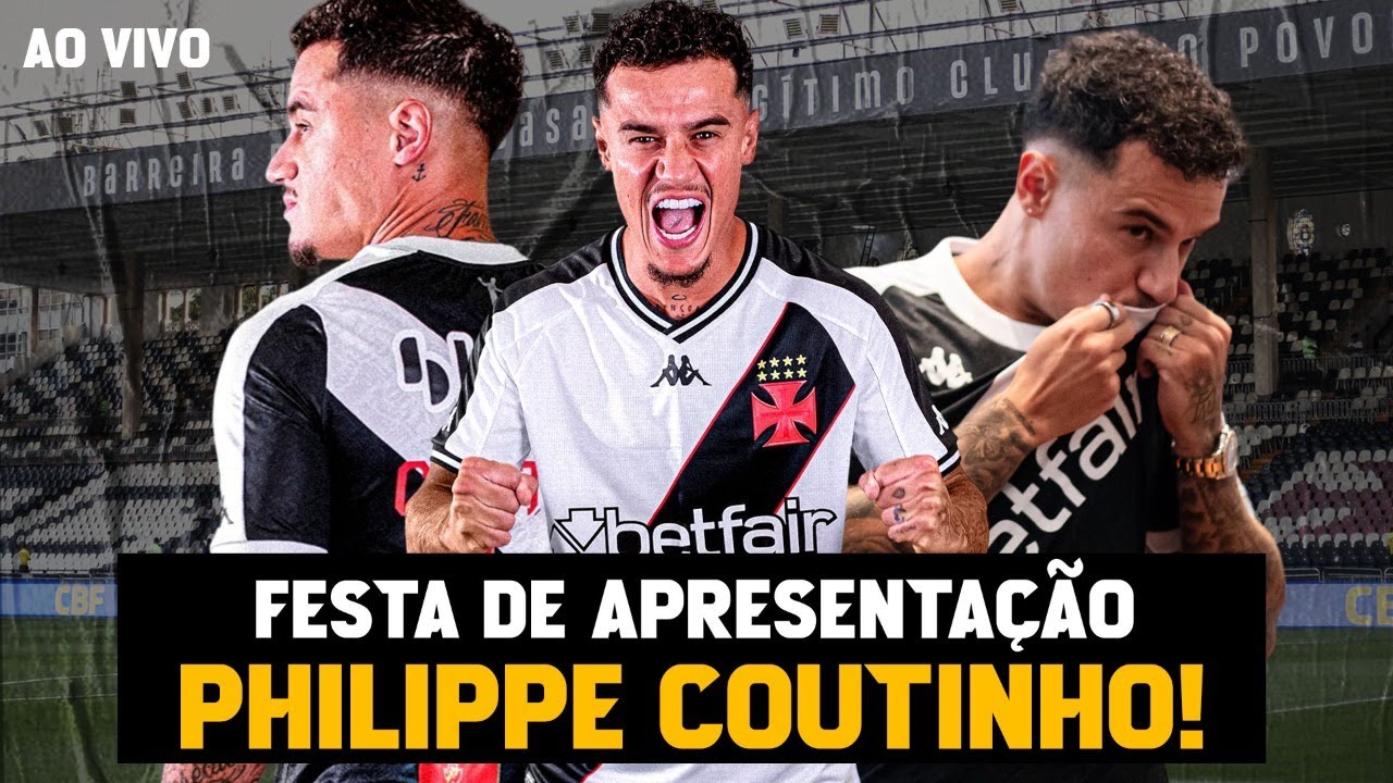 AO VIVO DIRETO DE SÃO JANUÁRIO! APRESENTAÇÃO PHILIPE COUTINHO