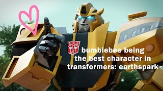 bumblebee being the best character in tf: earthspark for 10 minutes