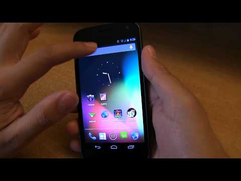 Verizon Galaxy Nexus Running Jelly Bean Android 4.1