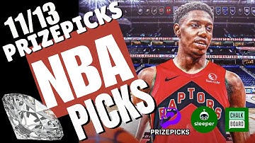 NBA PRIZEPICKS | PROP PICKS | THURSDAY | 11/13/2025 | NBA BETTING | NBA PROPS
