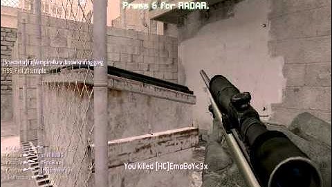 CoD4- Wall Bang Triple