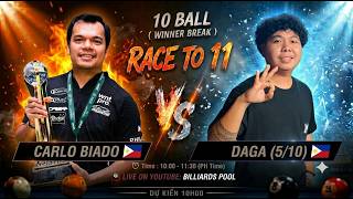 🔴 LIVE | CARLO BIADO VS DAGA (5/10) | RACE TO 11 screenshot 3