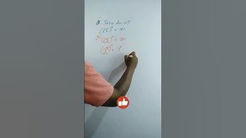 A Nice Radical Problem (√3)^n=81 • n=? #shorts #olympiad #maths #radical #exponents #matholympiad