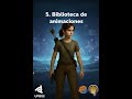 5 UPBGE biblioteca de animaciones