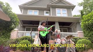 Virginia Highland Porchfest 2023 Atlanta Georgia Carla R & The Quasars
