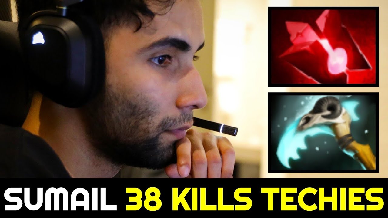 SUMAIL 38 KILLS TECHIES — 1080 XPM Bloodstone Build 7.32d Dota 2