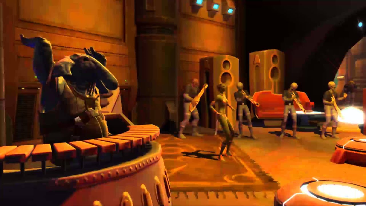 SWTOR Community Cantina Tour - EA Headquarters - 11/13/13 (Part 1) Intro and Overview