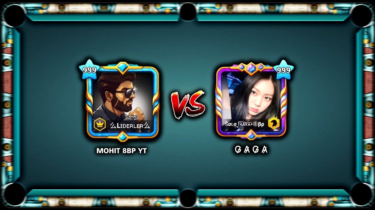 Beautiful Girl With Beautiful Gameplay 😍 !! 8 Ball Pool Kiss Shots And Trickshots !! Mohit 8BP !!