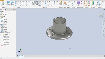 Autodesk Inventor - Pattern Feature Suppression