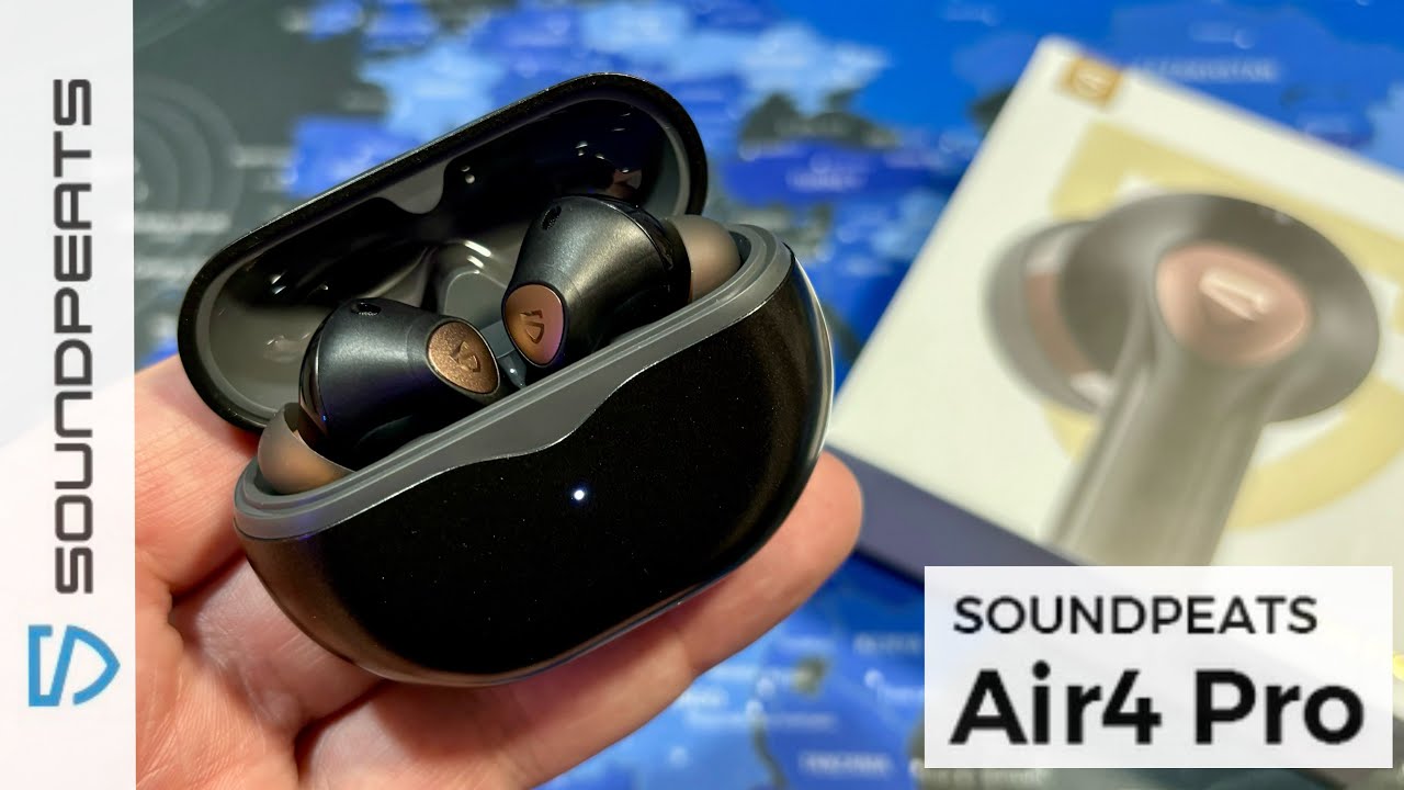 Soundpeats Air4 Pro Wireless Bluetooth V5.3 QCC3071 aptX Lossless