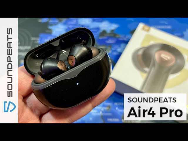 SoundPEATS Air4 Pro Wireless Earbuds AptX Lossless, Earphone