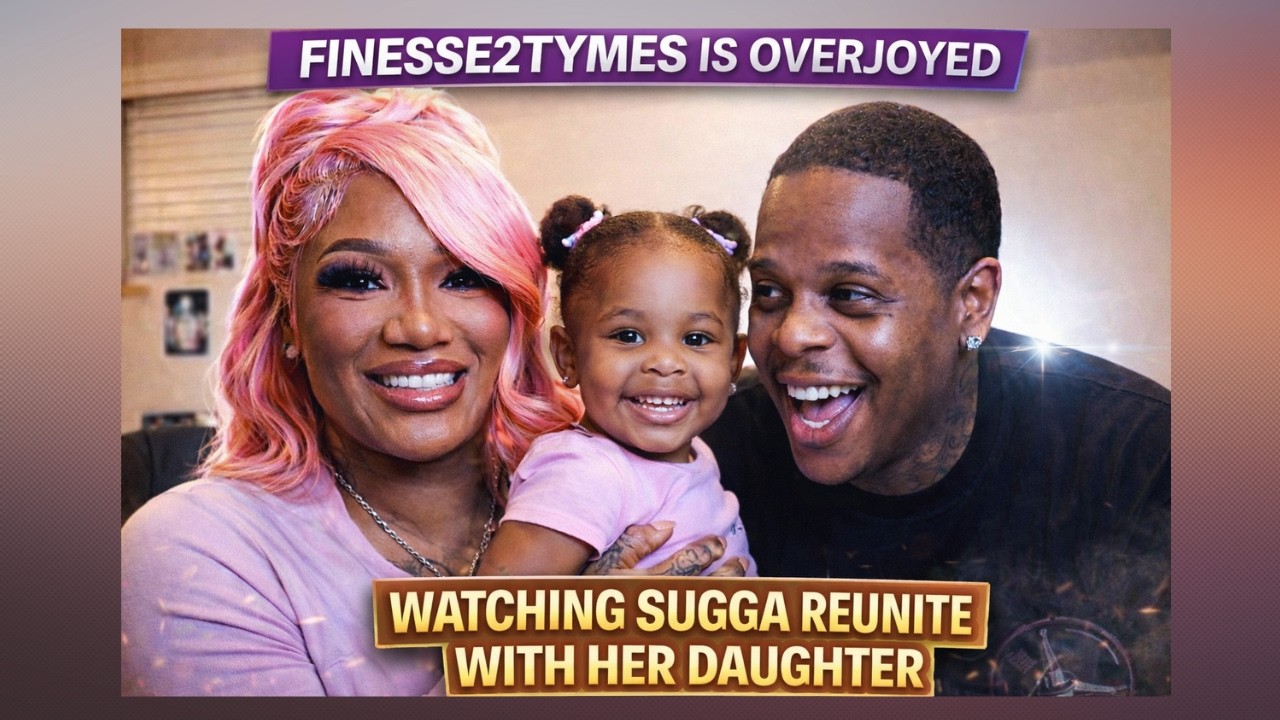 Finesse2Tymes & Shugga’s Daughter CRIES When She Sees Her After Jail 😭