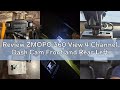 Review ZMOPO 360 View 4 Channel Dash Cam Front and Rear Left Right Inside Camera for Cars, GPS and 5