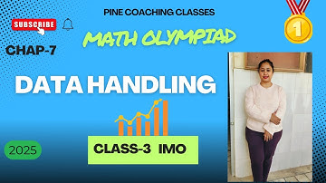 IMO Class-3  Data Handling Chap-7 🤩 SOF International Mathematics Olympiad 📶 Solved Chapter