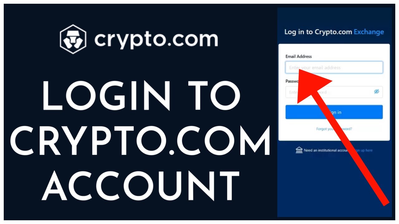 crypto login exchange