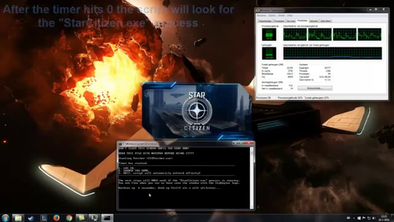 Star Citizen How to fix performance issues using a script (mouse lag