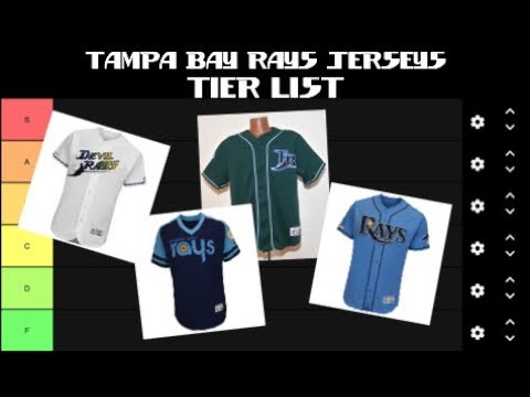 Rays All-Time best jersey bracket - DRaysBay