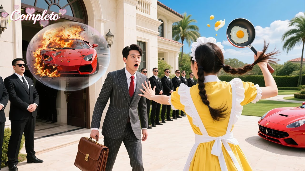 Criada pobre correu&parou o CEO! Ele conseguia ler sua mente! Desarmou a bomba e reverteu o destino!