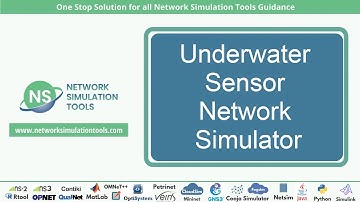 Underwater Sensor Network Simulator | Underwater Sensor Network Simulator Projects