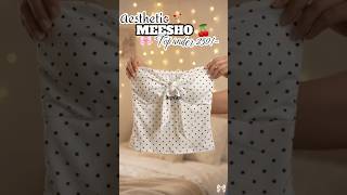 Cute Polka Dot Top 🎀 | Pinterest Aesthetic Outfit Find #Shorts #polkadot #meeshohaul #ai