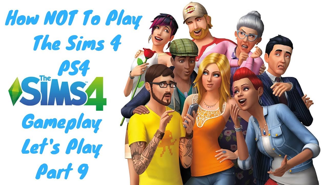 The Sims 4 PS4 Gameplay Let's Play Part 9 How To Get Married At A Diner