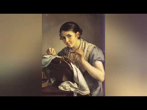 Бейне: Тропининнің 4 -сыныпқа арналған «The Lacemaker» картинасы бойынша шығарма