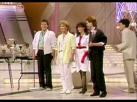 1985 Germany Wind   Fr alle 2nd at Eurovision Song Contest in GothenburgSweden with SUBTITLES