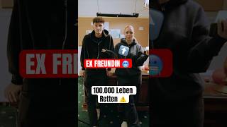 Mit EX-FREUNDIN 100.000 leben RETTEN⚠️