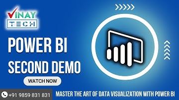 Power BI Second Demo | 4th Nov 2025 | Vinay Tech