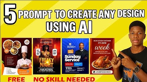 5 Powerful Prompt Template To Create Any Design Using AI | Chatgpt Prompt For Graphic Design