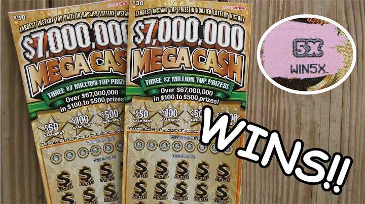 2 NICE WINS IN A ROW!! $7,000,000 "MEGA CASH" LOTT...