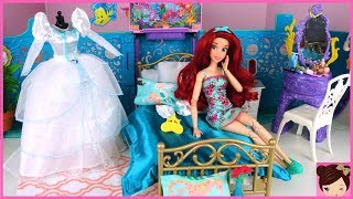 Barbie Little Mermaid Ariel Wedding Morning Routine - Rapunzel Hair Salon screenshot 2