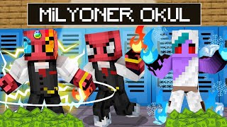 MİLYONER OKULU FİLMİ (1.SEZON TÜM BÖLÜMLER)  Minecraft