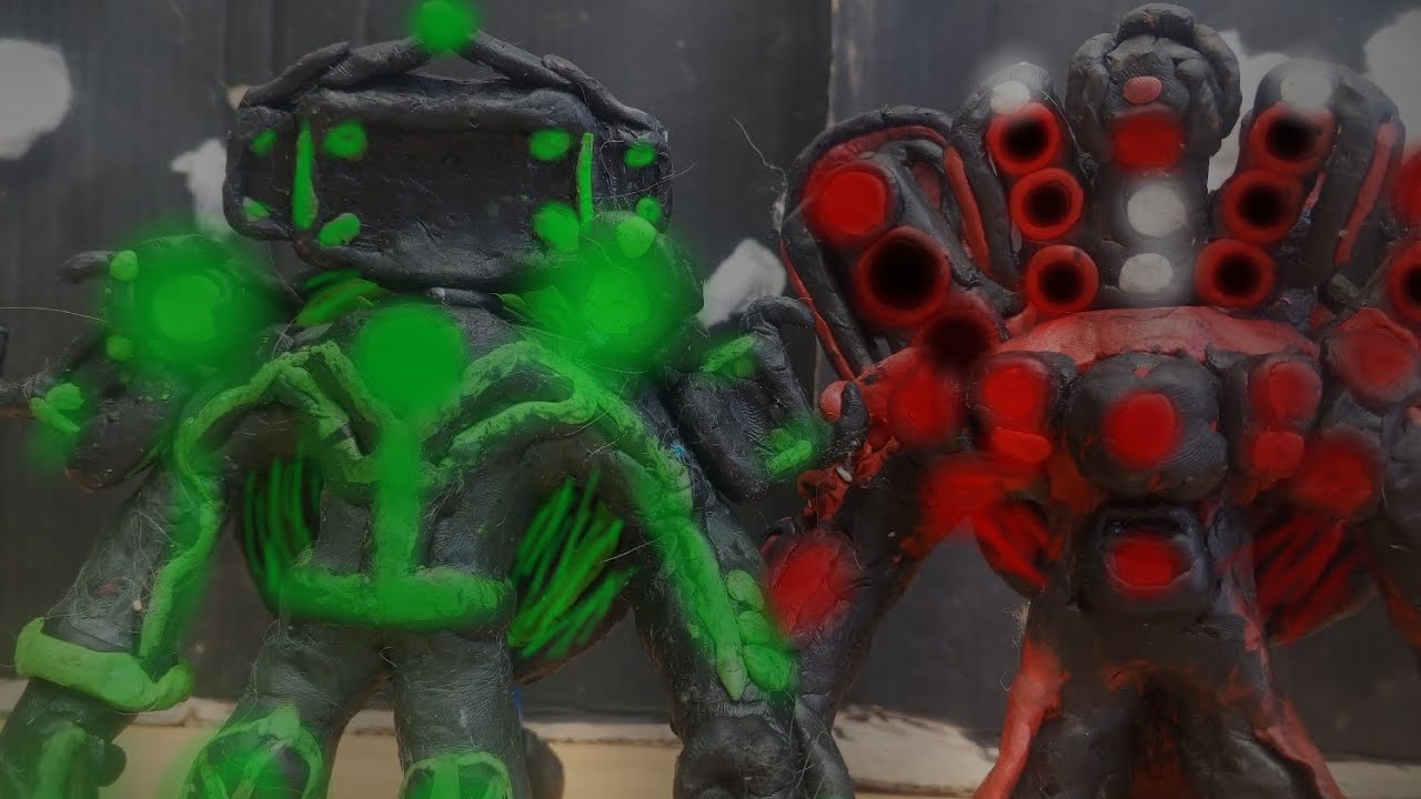 skibidi toilet plasticine 42