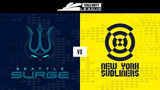 @SeattleSurge vs @NYSubliners | Stage I Super Week | Day 7