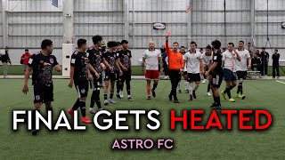 INDOOR SOCCER FINAL GETS HEATED! | Astro FC VS Saturday FC