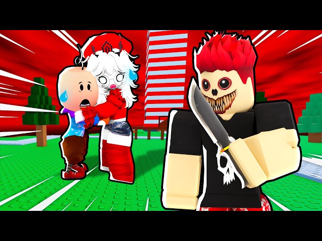 EL ACOSADOR NO PUEDE DEJAR DE SONREÍR (Brookhaven Roblox)