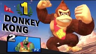 History Of Donkey Kong Victory Poses Super Smash Bros.