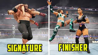 40 Fastest Moves In WWE 2K25 for Your Signature & Finisher