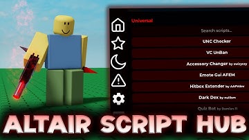 Altair FE Script Hub - ROBLOX EXPLOITING