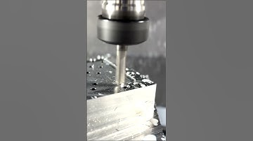 Area roughing with a Mastercam 3D toolpath on the Methods MV1000H  #cnc #machining