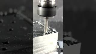 Area roughing with a Mastercam 3D toolpath on the Methods MV1000H  #cnc #machining