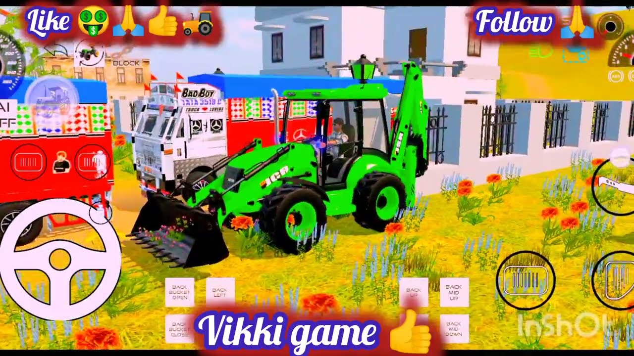 ट्रैकों मे बोरियों को रखकर ले जाते हुई 🤑truckon ke dalvaya live  modification🚜ट्रक आगे उठाते हुए🤑jcb
