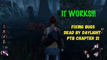 PINHEAD BUG FIX in Dead by Daylight Public Test Beta -Dead by daylight survivor tips | No Commentary