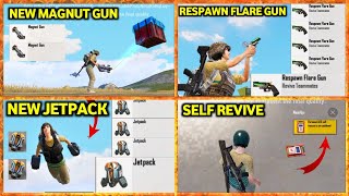 🔴 Brand New Features in 3.2 UPDATE in BGMI | Self Revive / JETPACK / Green Flare Gun and More