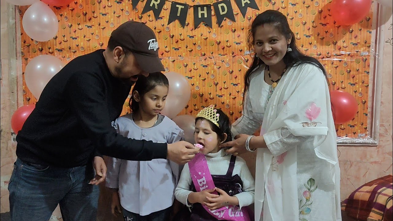 आदु की Birthday party spacial 🎂||Jayanti Rawat Pinky Vlogs ♥️||