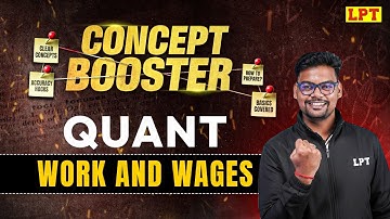IPMAT 2026: Quant | Work and Wages | Quant for IPMAT 2026 Preparation | By Rohit Sir